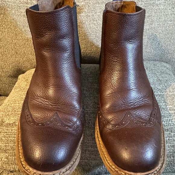 Johnston & Murphy 1950 Pearce Wingtip Chelsea Boot Size 10.5 - Picture 3 of 11